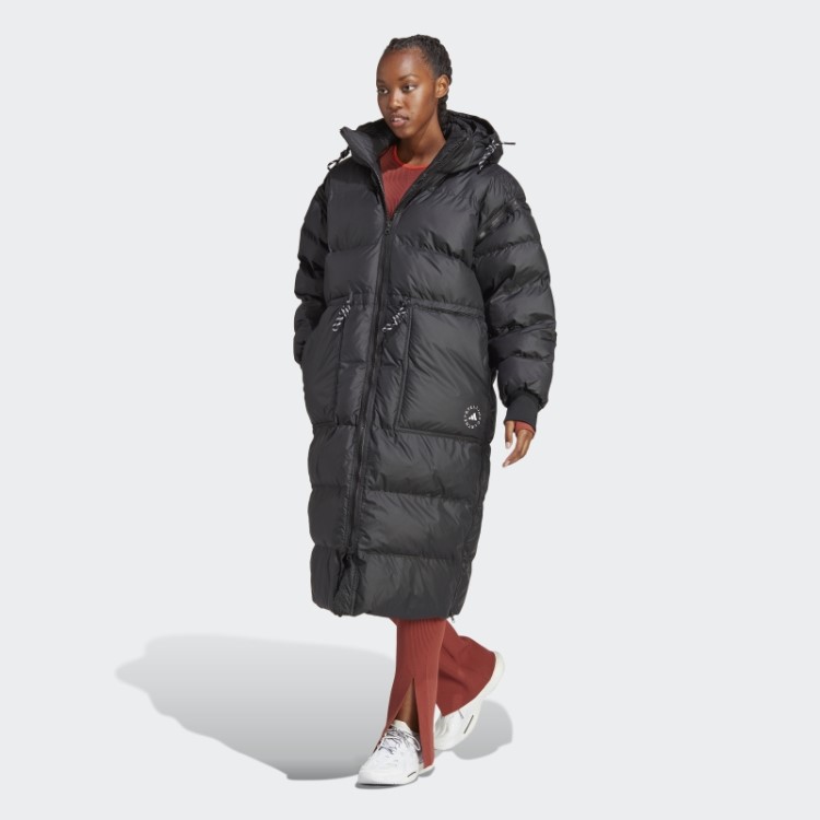 Jaqueta De Inverno Adidas By Stella Mccartney Preta