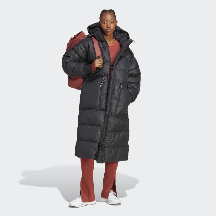 Jaqueta De Inverno Adidas By Stella Mccartney Preta