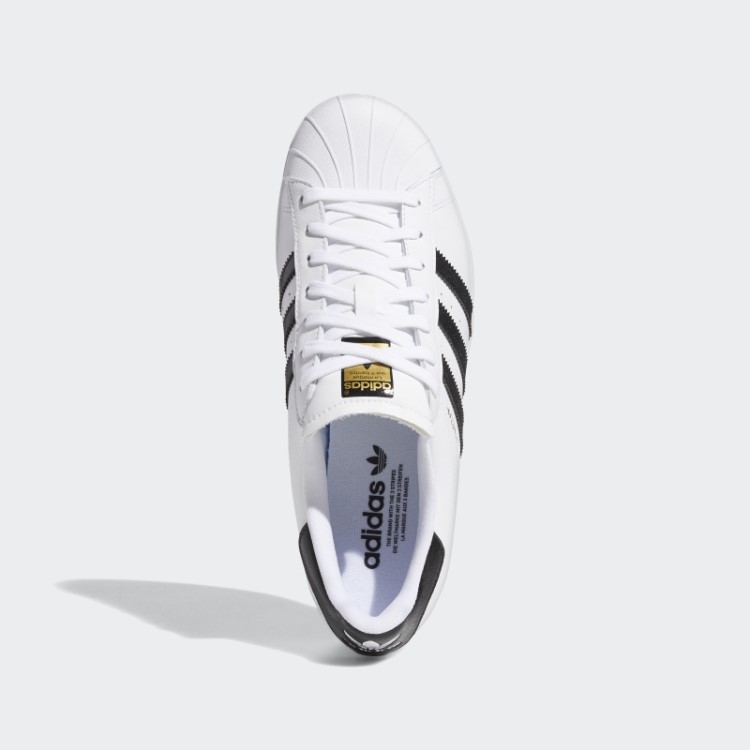 Tênis Branco Adidas Golf Superstar Com Tachas