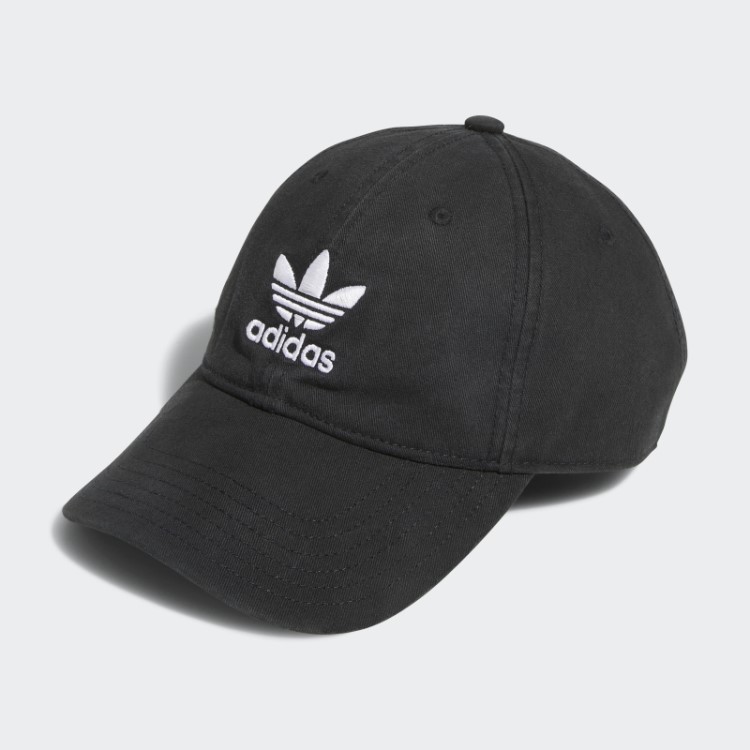 Chapéu Strapback Descontraído Preto Adidas