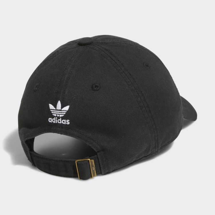 Chapéu Strapback Descontraído Preto Adidas