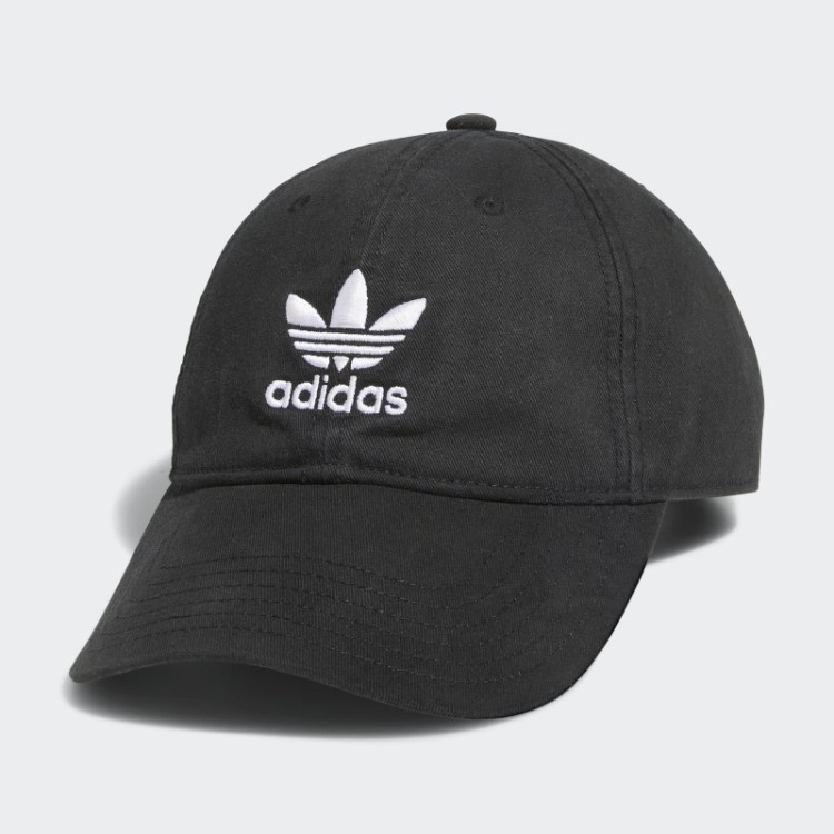 Chapéu Strapback Descontraído Preto Adidas