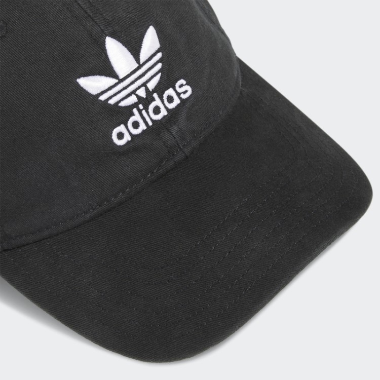 Chapéu Strapback Descontraído Preto Adidas