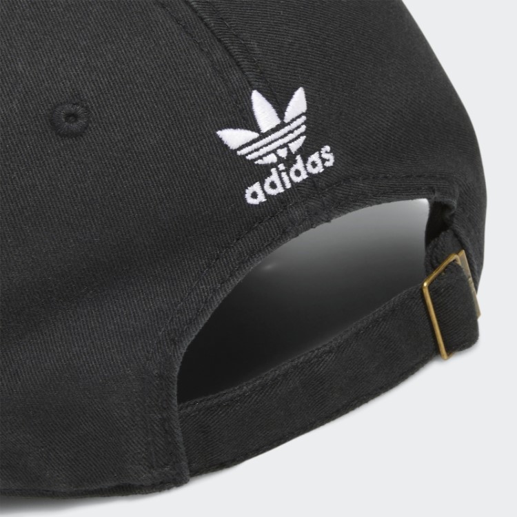 Chapéu Strapback Descontraído Preto Adidas