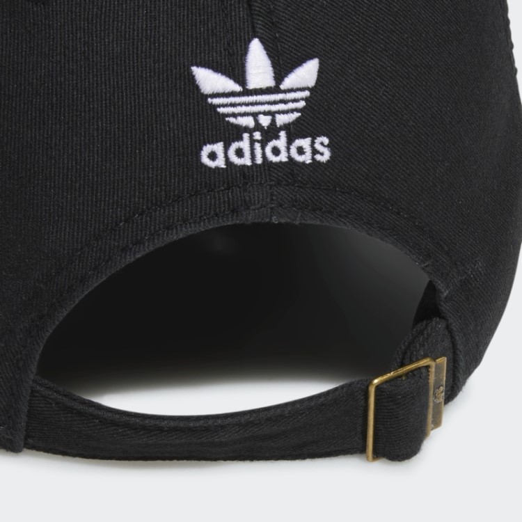 Chapéu Strapback Descontraído Preto Adidas
