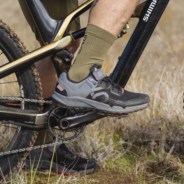 Sapatos De Mountain Bike Clip-in Vermelho Adidas Five Ten Trailcross