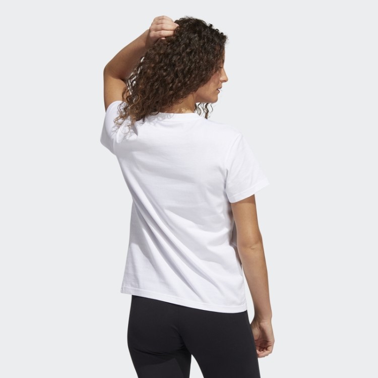 Camiseta De Corrida Branca Da Adidas World Fashion