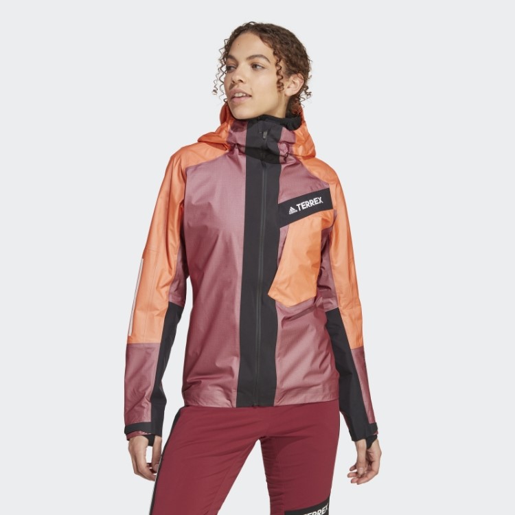 Jaqueta Vermelha Techrock Light Gore-tex Adidas