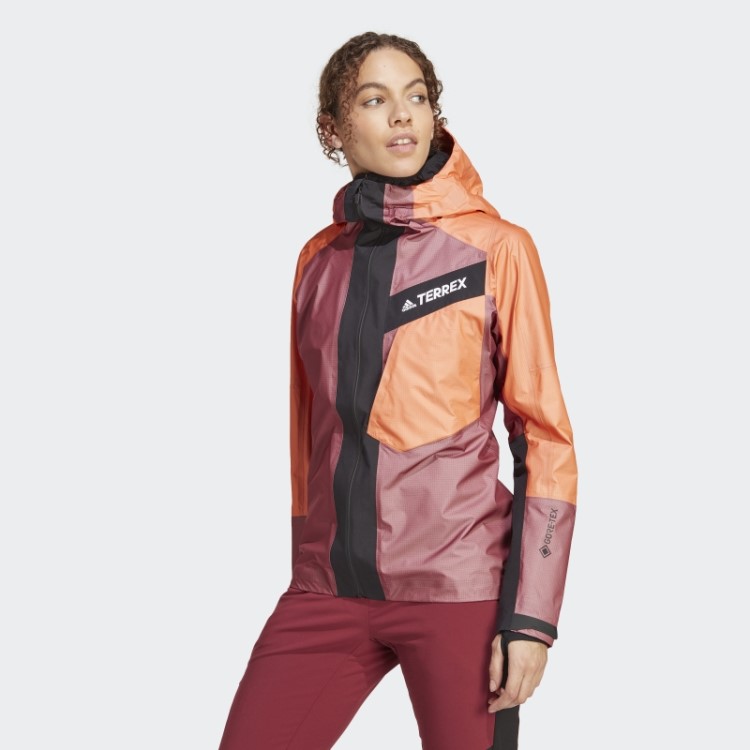 Jaqueta Vermelha Techrock Light Gore-tex Adidas