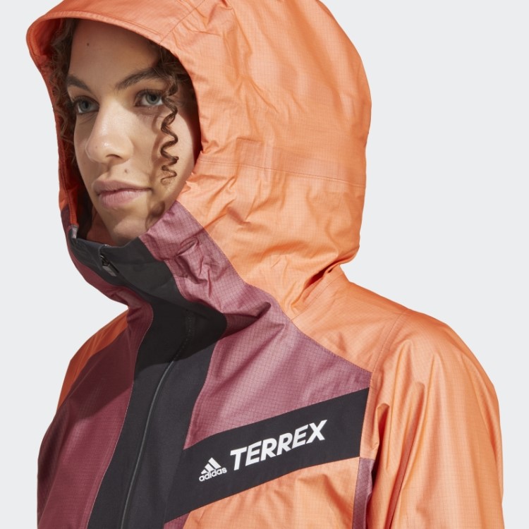 Jaqueta Vermelha Techrock Light Gore-tex Adidas