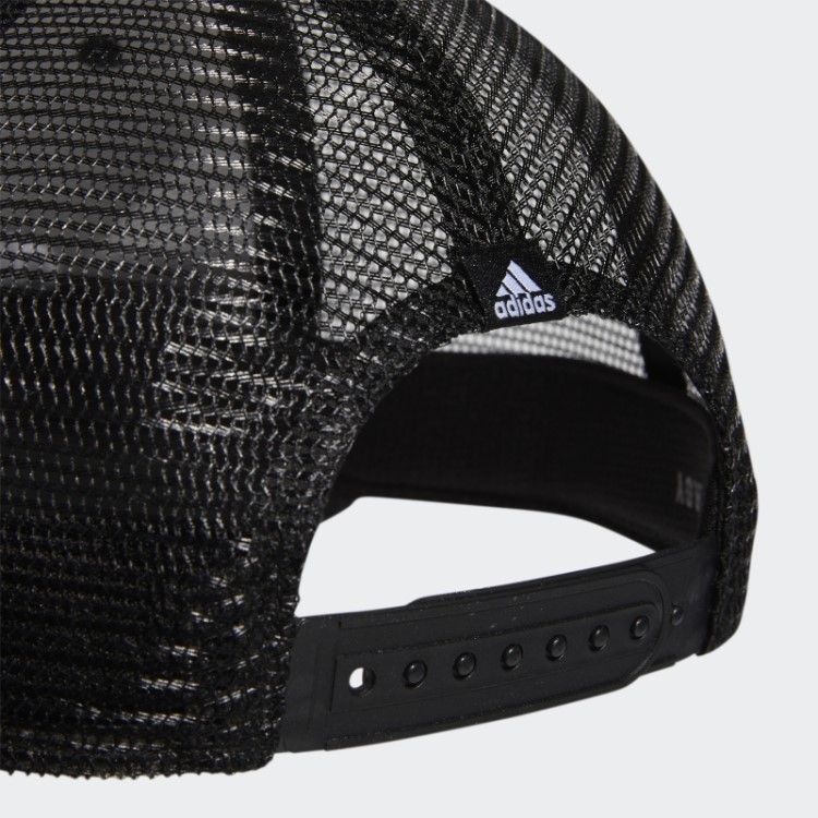Chapéu De Caminhoneiro De Malha Adidas Preto