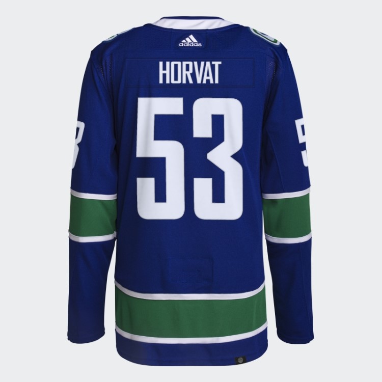 Camisa Canucks Horvat Home Autêntica Adidas Royal 08 Ccm-sld