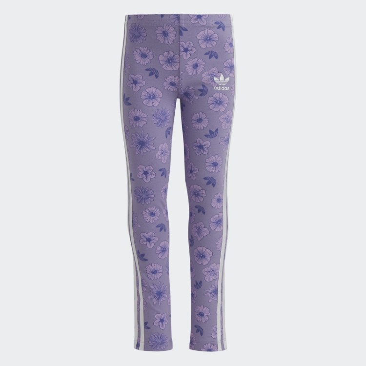 Conjunto De Moletom Alongado Com Zíper Completo Adidas Lilás