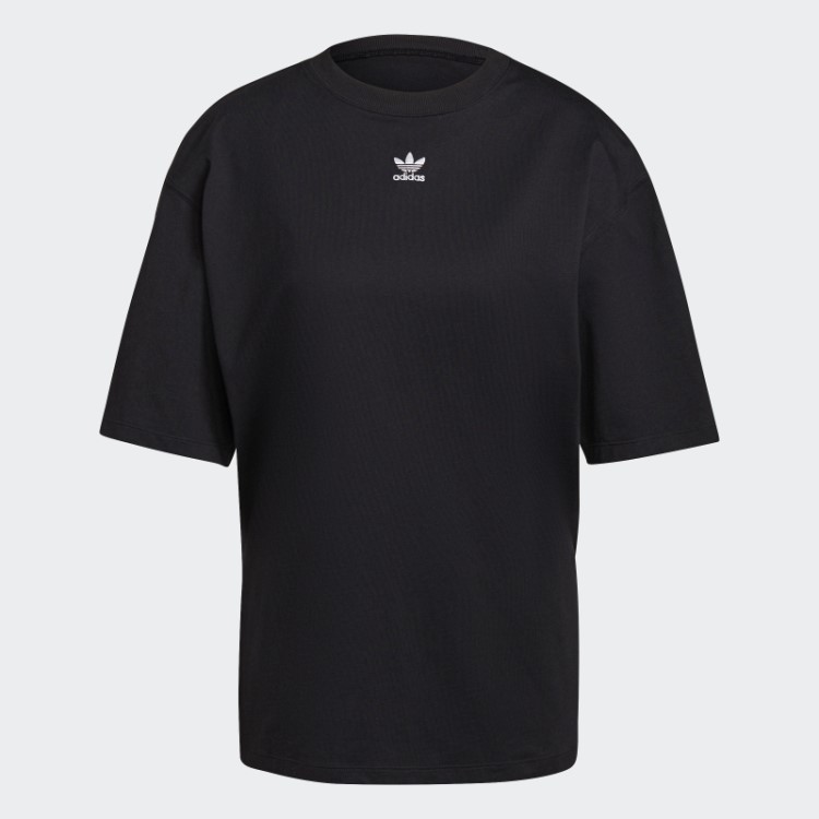 Camiseta Adicolor Essencial Preta Adidas