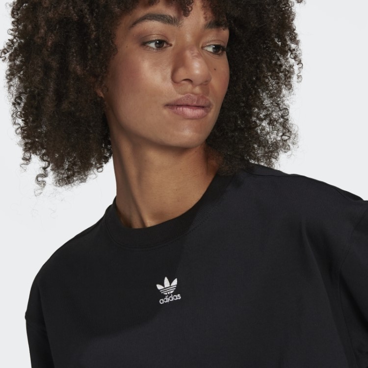 Camiseta Adicolor Essencial Preta Adidas
