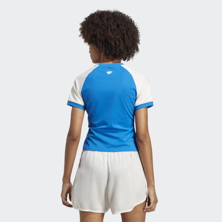 Versão Azul Camiseta Clube Pássaro Azul Adidas