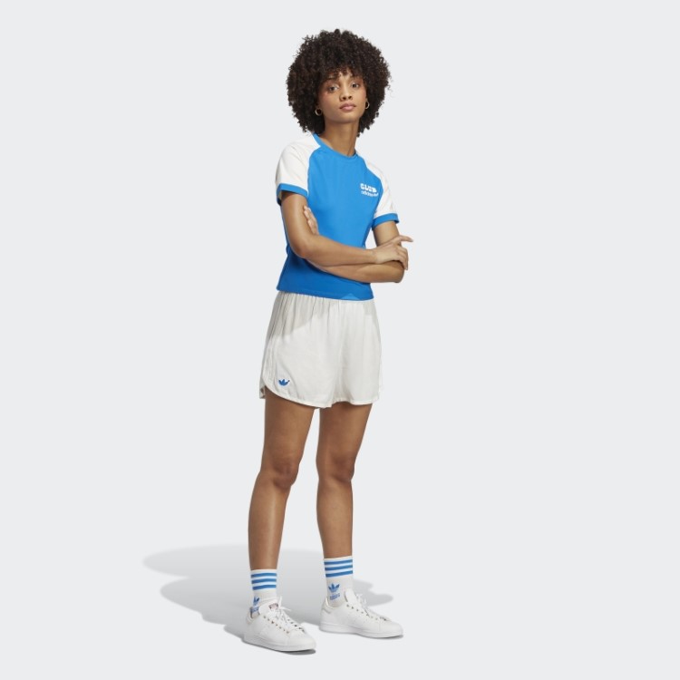Versão Azul Camiseta Clube Pássaro Azul Adidas