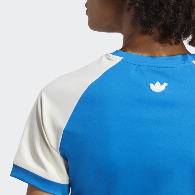 Versão Azul Camiseta Clube Pássaro Azul Adidas