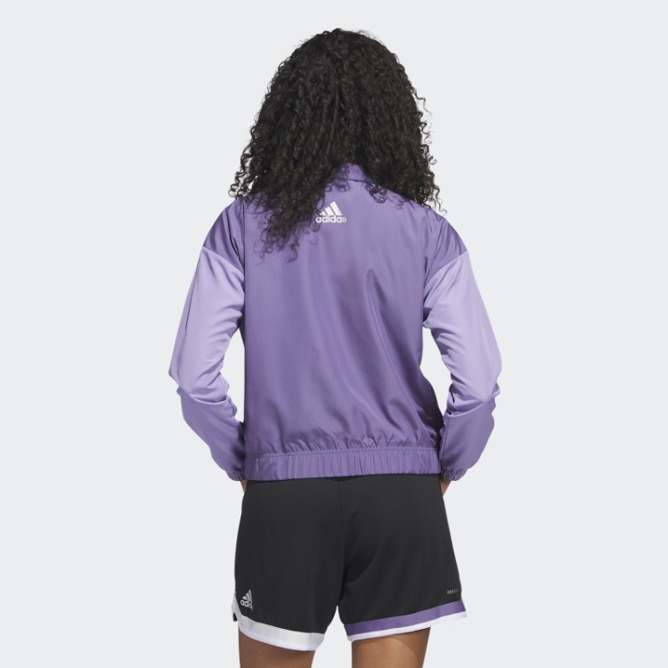 Jaqueta Roxa Tech Candace Parker Royalty Adidas