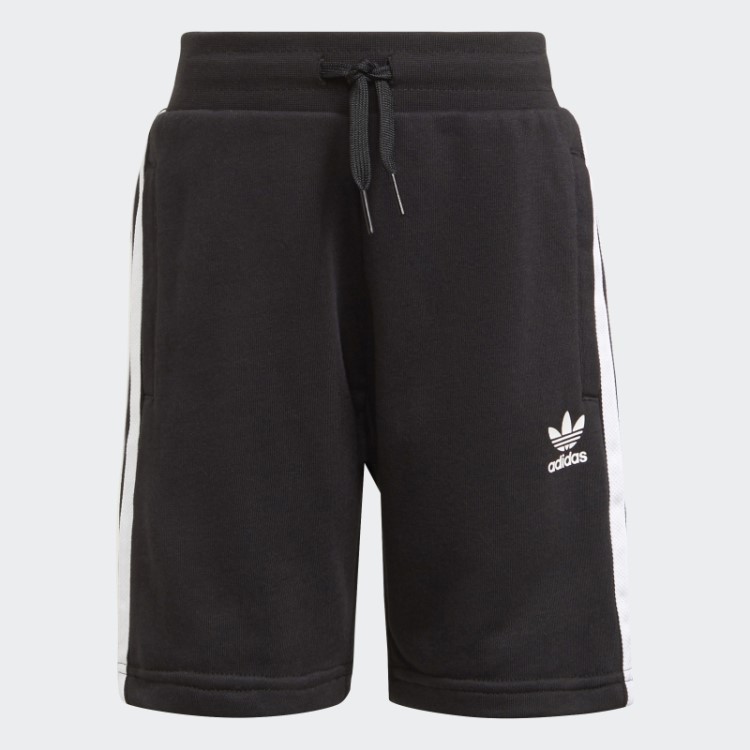 Adidas Bermuda Com Estampa Trefoil Conjunto Camiseta Branca
