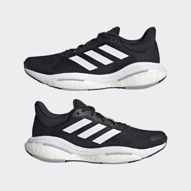 Tênis De Corrida Preto Solarglide 5 Adidas