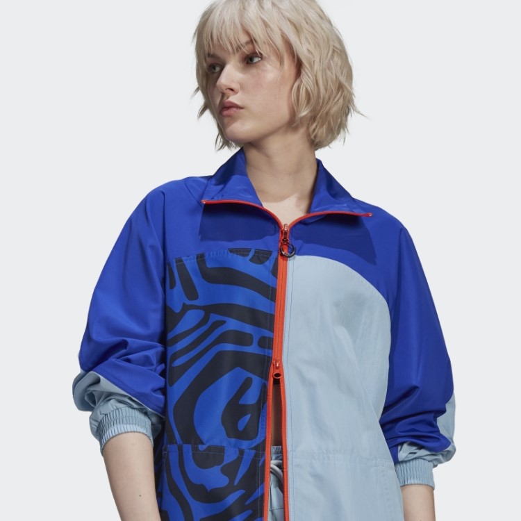 Top Azul Arctic Hot Adidas By Stella Mccartney Color Blocked