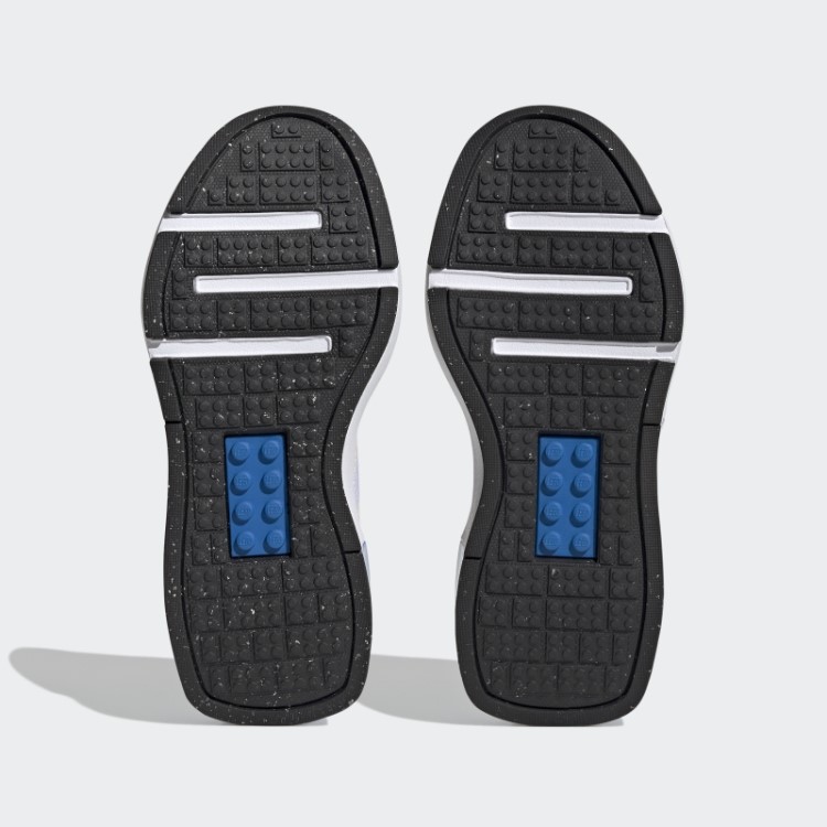 Tênis Adidas X Lego Tech Rnr Com Cadarço Branco Quente