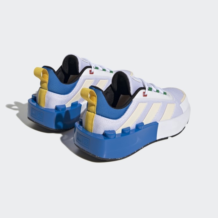 Sapatos Brancos Adidas X Lego Tech Rnr Quentes