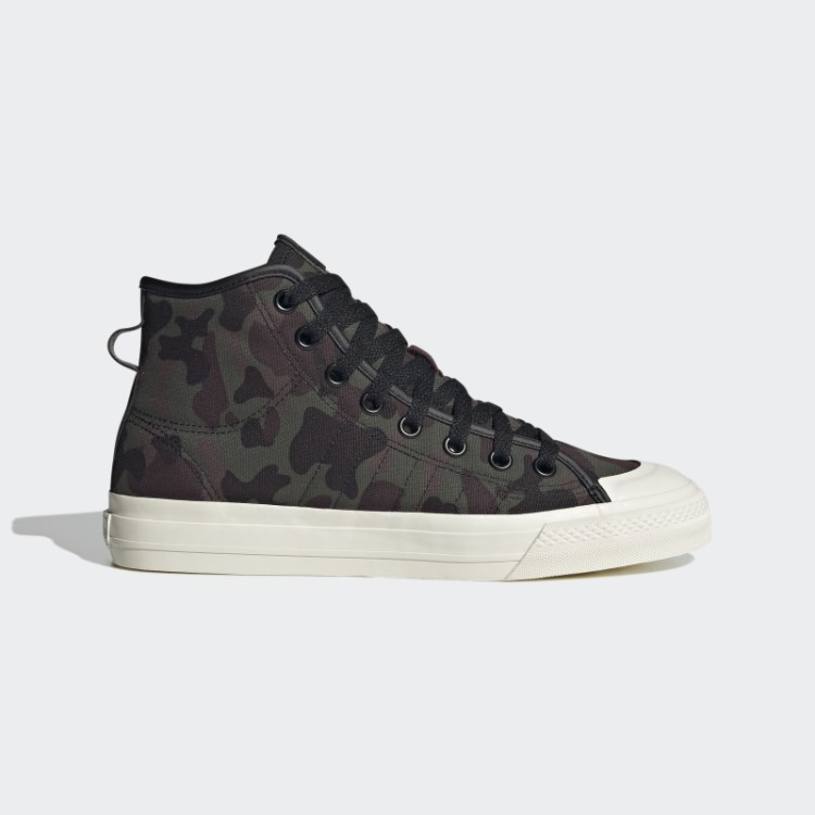 Tênis Adidas Nizza Hi Rf Verde-oliva