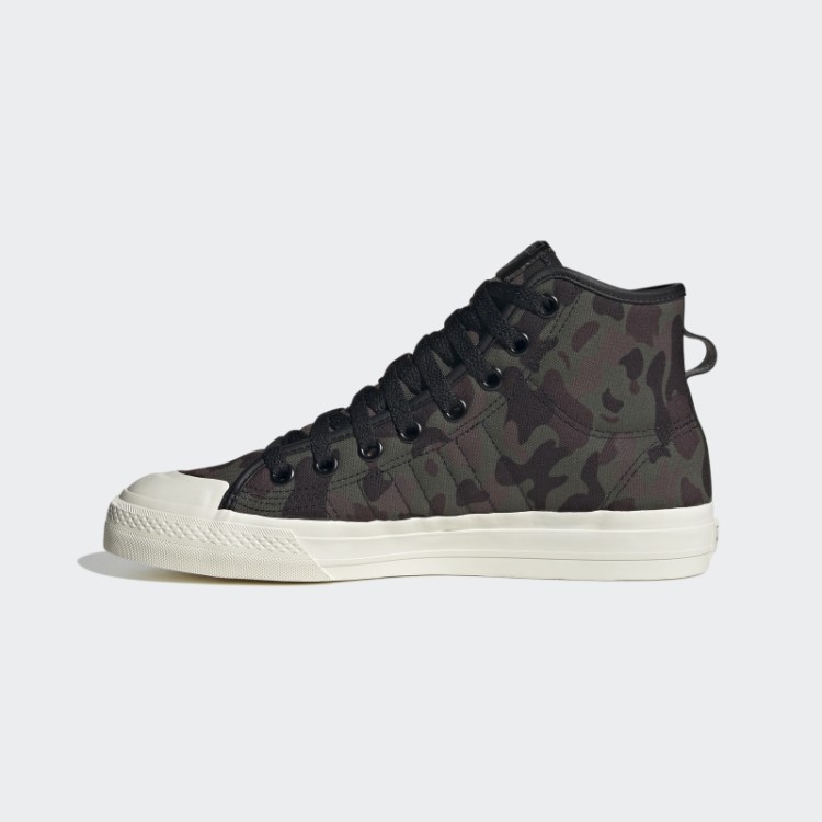 Tênis Adidas Nizza Hi Rf Verde-oliva