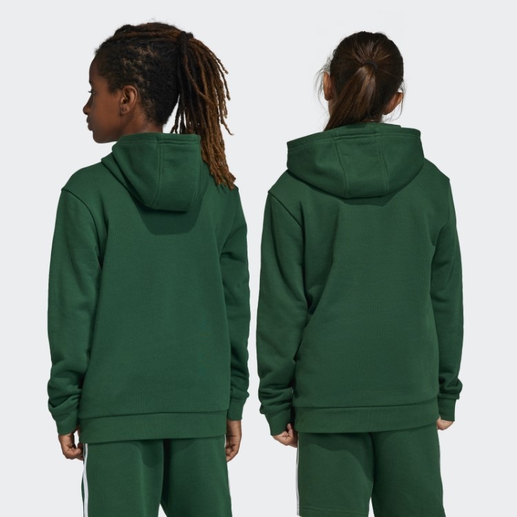 Adidas Moletom Verde Escuro Trefoil