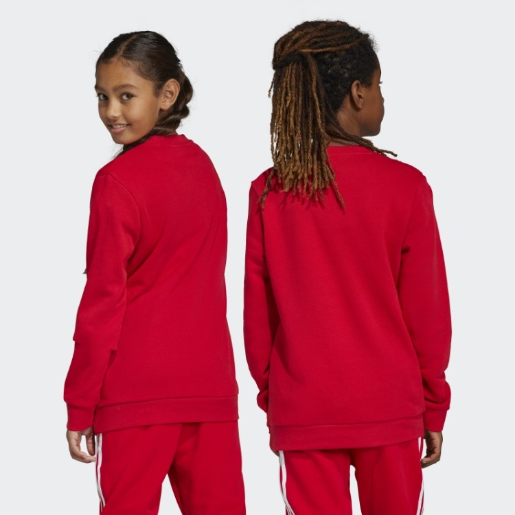 Moletom Trifoil Crew Escarlate Adidas