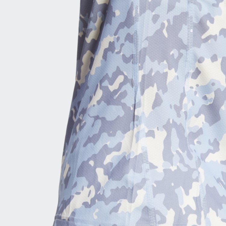 Blue Dawn Adidas Own The Run Camo Camiseta De Corrida