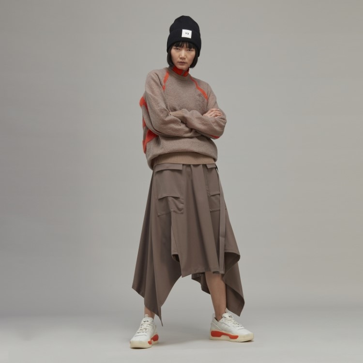 Saia Clássica De Lã Refinada Y-3 Adidas