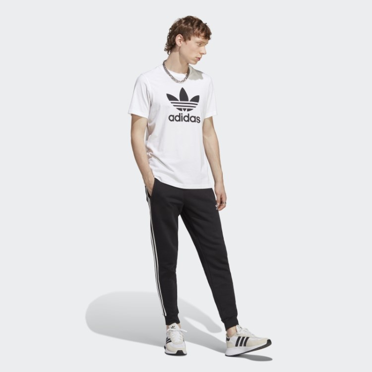 Calça Preta Adicolor Classics Com As 3 Listras Adidas