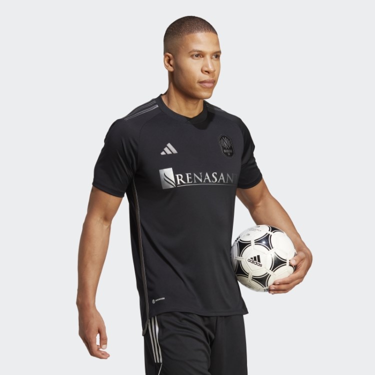 Camisa Preta Fashion Adidas Nashville Sc 23/24