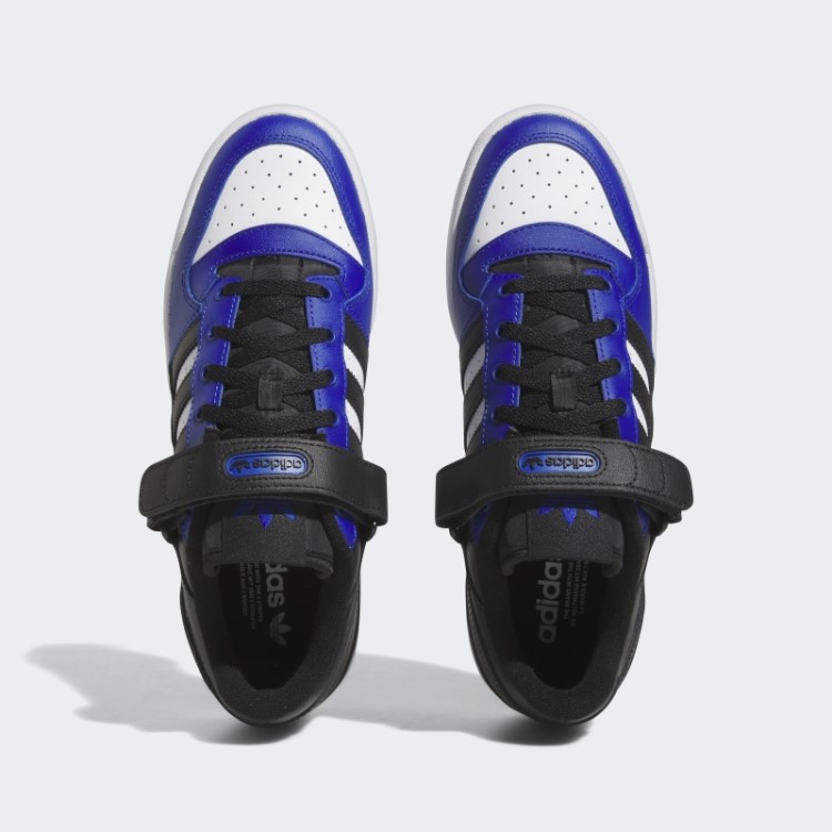 Sapato Baixo Azul Adidas Forum