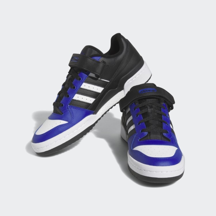 Sapato Baixo Azul Adidas Forum