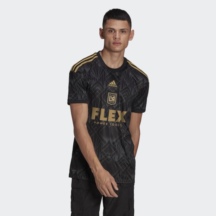 Adidas Los Angeles Fc 22/23 Home Jersey Preto