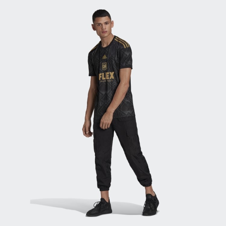 Adidas Los Angeles Fc 22/23 Home Jersey Preto