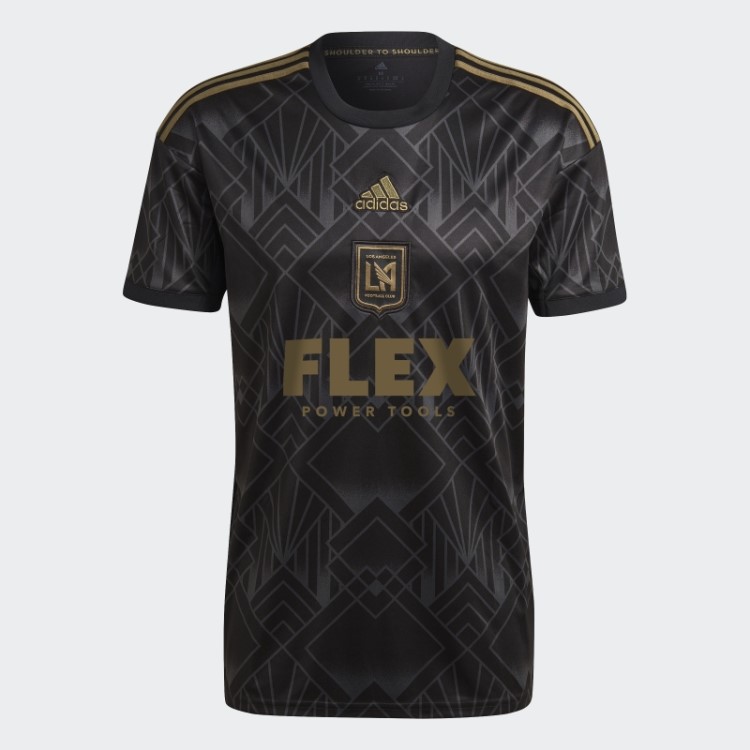 Adidas Los Angeles Fc 22/23 Home Jersey Preto