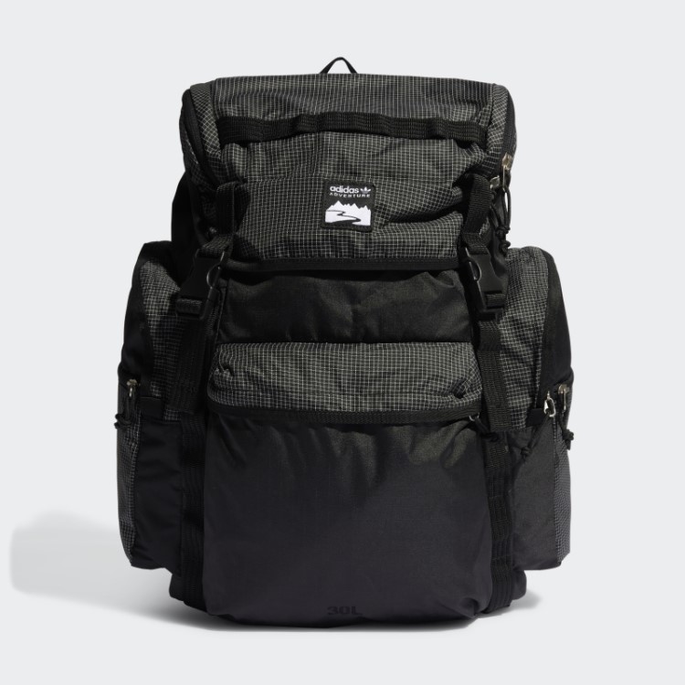 Mochila Preta Toploader Adidas Adventure