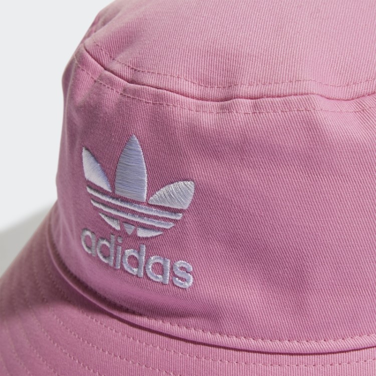 Chapéu De Balde Rosa Adidas Trefoil