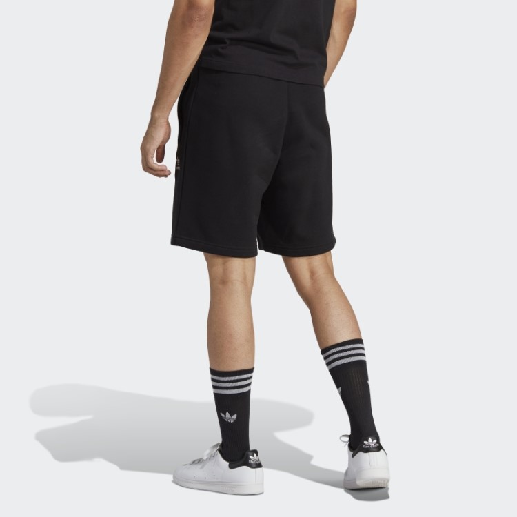 Bermuda Essencial Trefoil Adidas Preta
