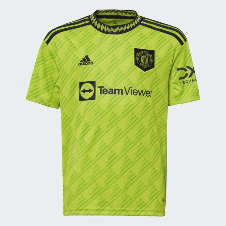 Adidas Manchester United 22/23 Terceira Camisa Slime Elegante