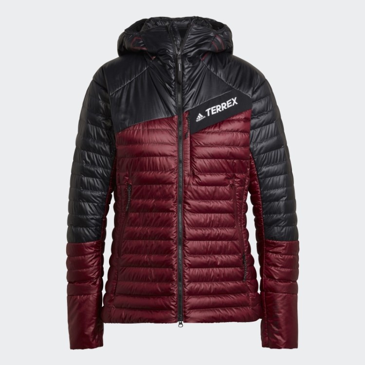Jaqueta Vermelha Techrock Com Capuz O Ano Todo Adidas