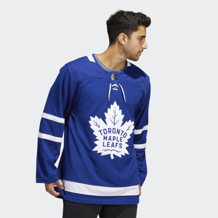 Adidas Royal 08 Ccm-sld Maple Leafs Home Autêntico Jersey