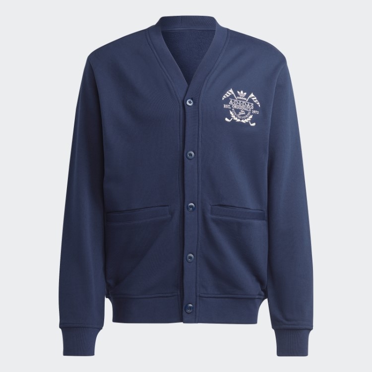 Arquivo Gráfico Quente Da Adidas Cardigan Night Indigo