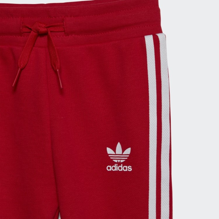 Conjunto De Moletom Adidas Adicolor Escarlate