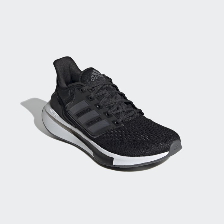 Tênis De Corrida Cinza Adidas Eq21 Estiloso